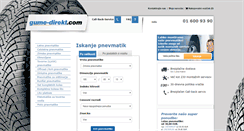 Desktop Screenshot of gume-direkt.si